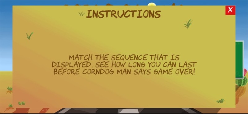 Corndog Man Says screenshot