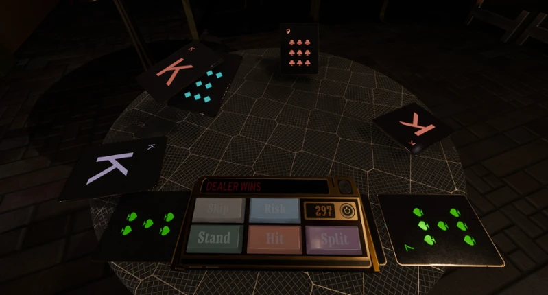 End of Blackjack screenshot