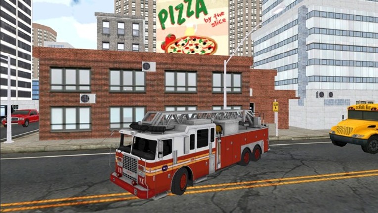 Fire-fighter 911 Emergency Truck Rescue Sim-ulator Image