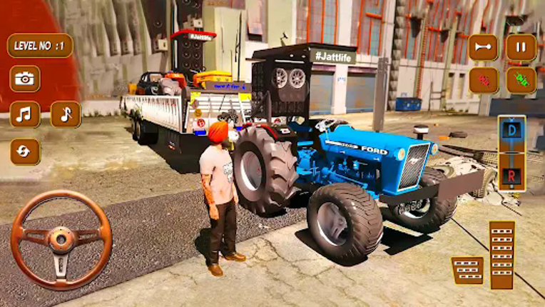 Tractor Driving Tractor Games screenshot