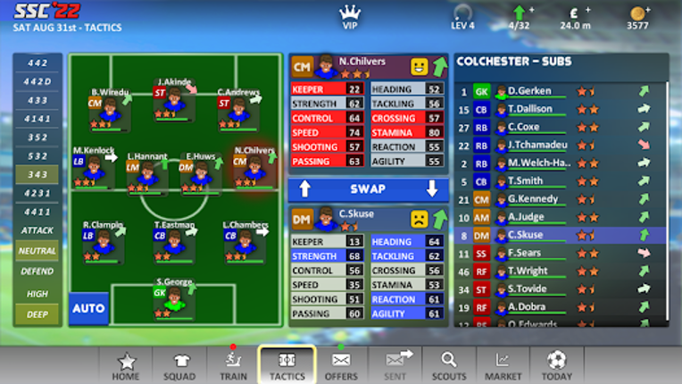 SSC '22 - Super Soccer Champs screenshot