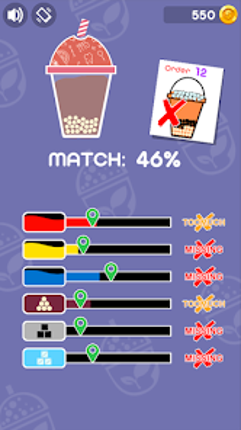 Bubble Tea - Color Game Image