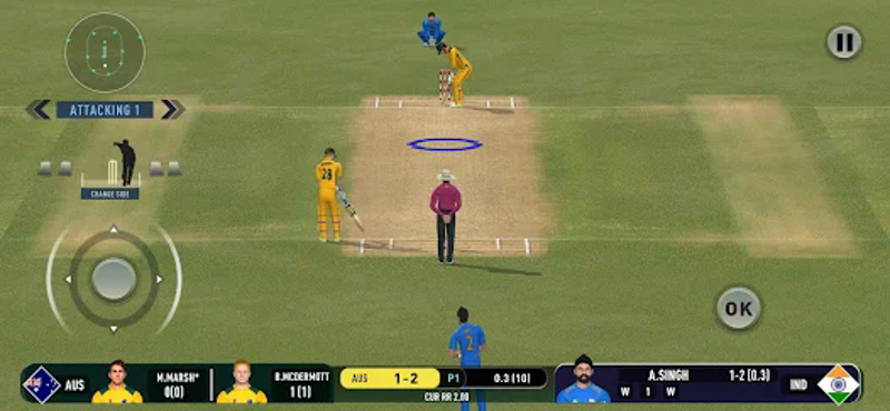 Real Cricket Swipe Image