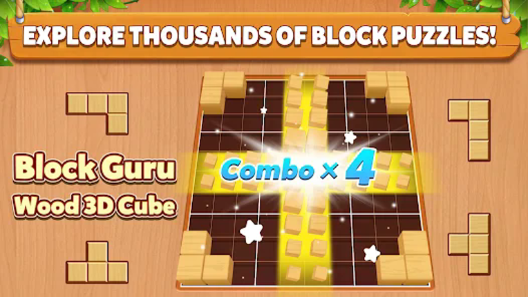 Block Guru - Wood 3D Cube screenshot