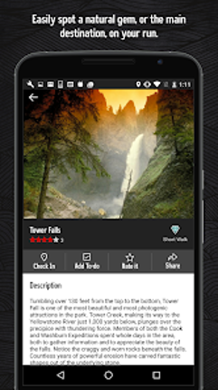 Trail Run Project screenshot