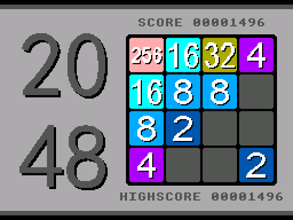 2048 screenshot
