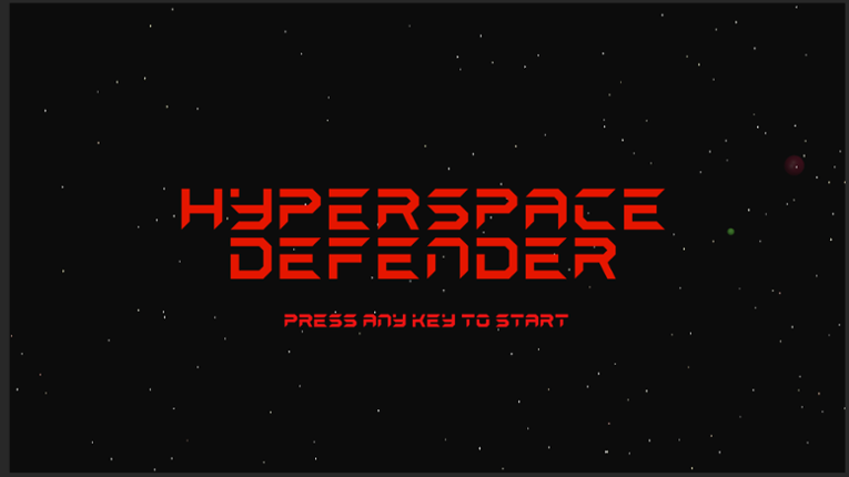 Hyperspace Defender Game Cover