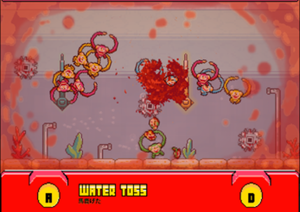 Monkey Rings in a Water Toss screenshot