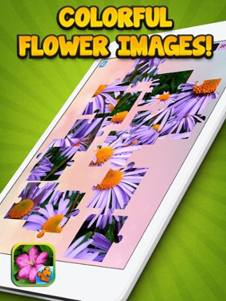 Jigsaw Flower Puzzle – Play Spring Blossom Puzzling Game and Unscramble Floral Pic.s Image
