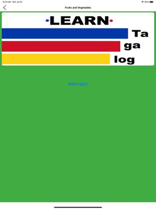 Learn Tagalog - Flashcards Image