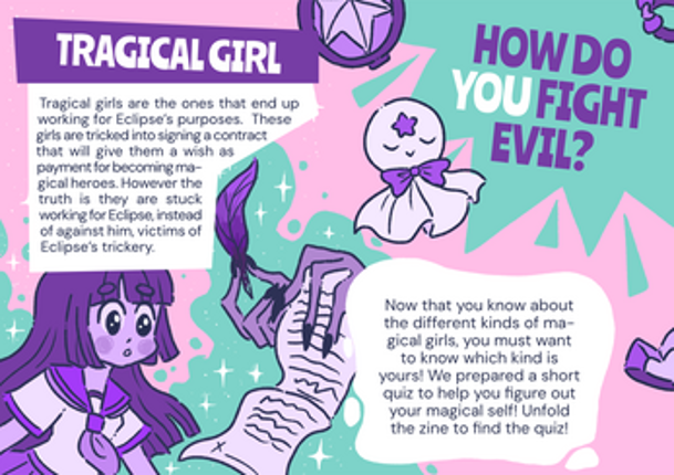 Maho Monthly Issue #1 - How do you fight evil? Image