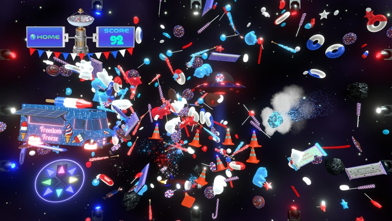 Outer Space Piñata screenshot
