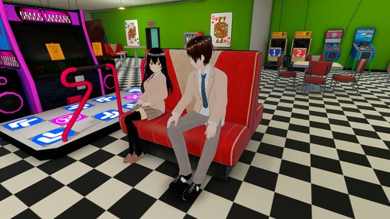 Play minigames with Reiko screenshot