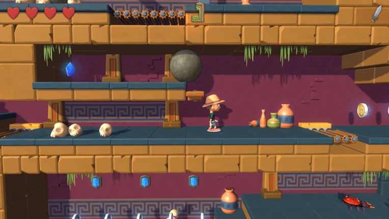 Pyramid Quest Junior screenshot