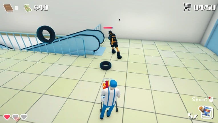 Shopping Cart Pusher screenshot