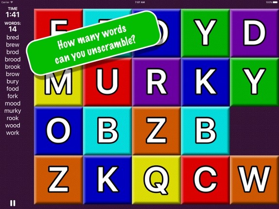 Slide A Word Image