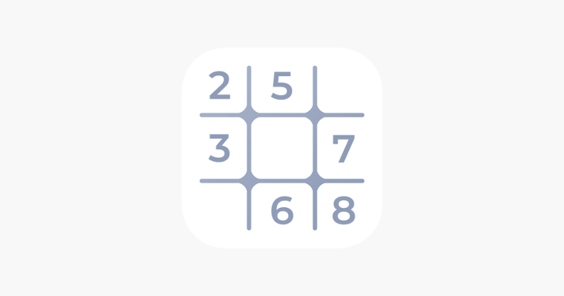 Sudoku - logic number puzzle Image