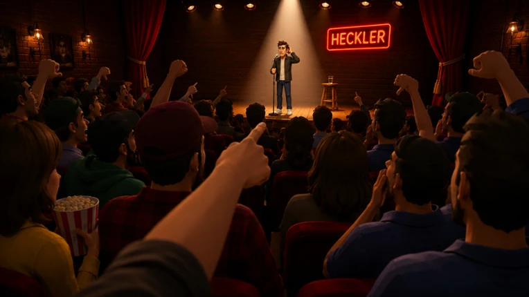 Who Heckled? Image