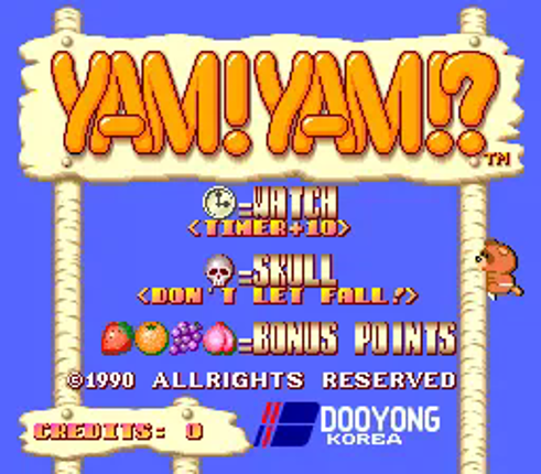 Yam! Yam!? Game Cover