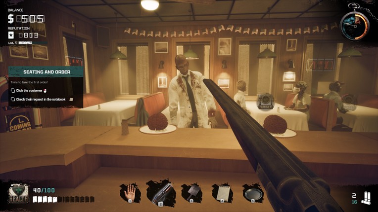 Zombie Diner Simulator screenshot