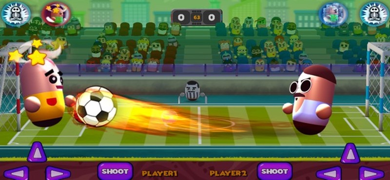 2 Player Head Soccer screenshot