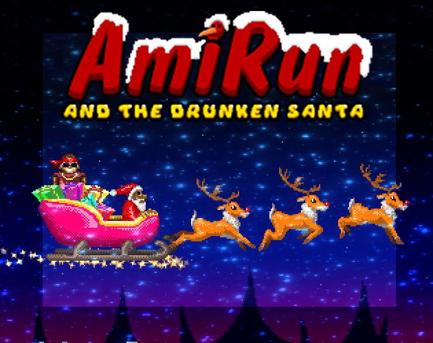 Games like AmiRun and the drunken Santa