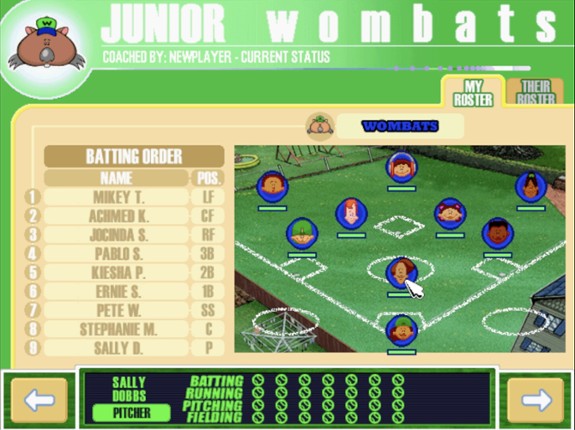 Backyard Baseball '01 screenshot