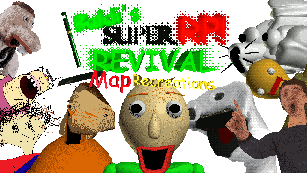 Games like (0.6.X) Baldi's SUPER RP REVIVAL Map Recreations