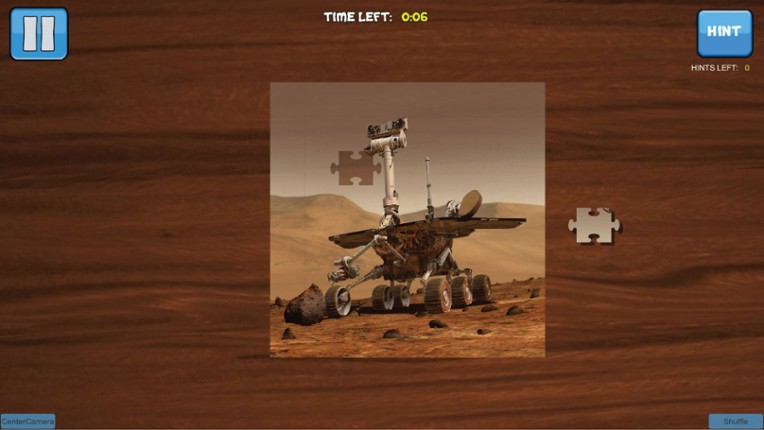 Bepuzzled Space Jigsaw Puzzle screenshot