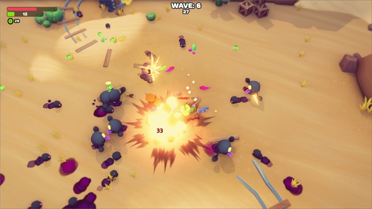 Dino-Ducks Mayhem screenshot