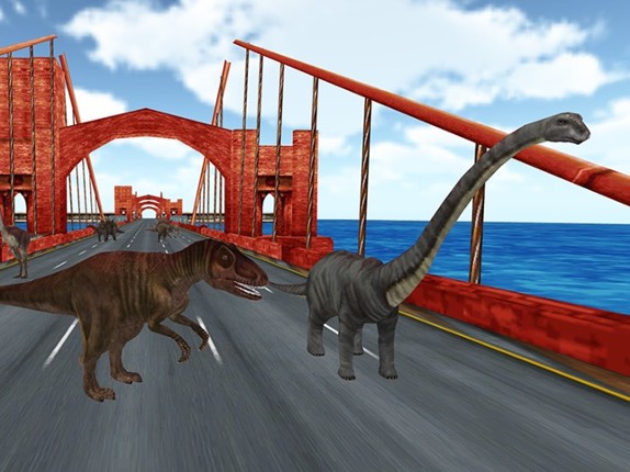 Dinosaur Racing Dino Games screenshot
