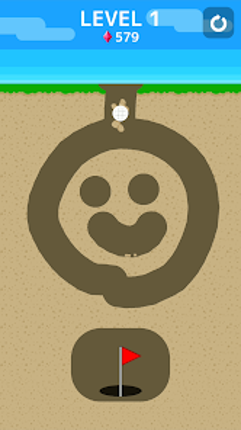 Dig it your way! - Ballz Cave screenshot