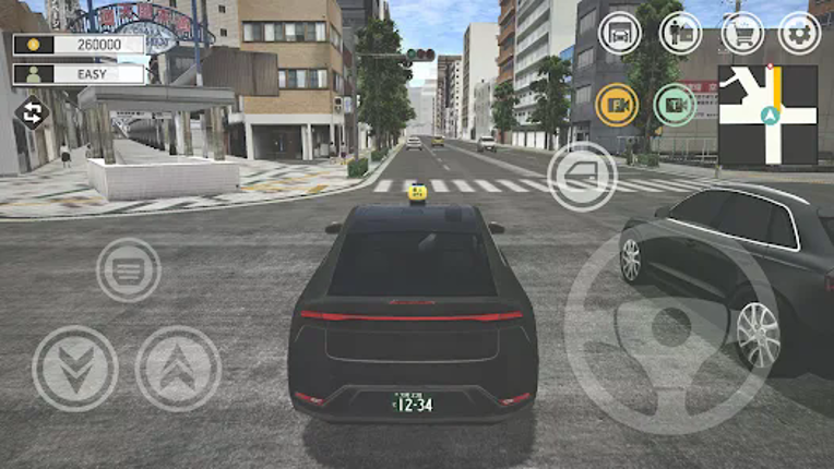 Japan Taxi Simulator : Driving screenshot