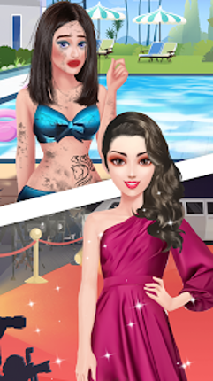 Vlinder Fashion Queen Dress Up screenshot