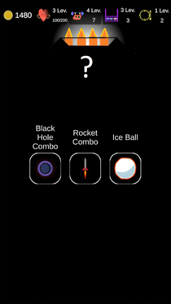 Bot and balls. Brick breaker screenshot