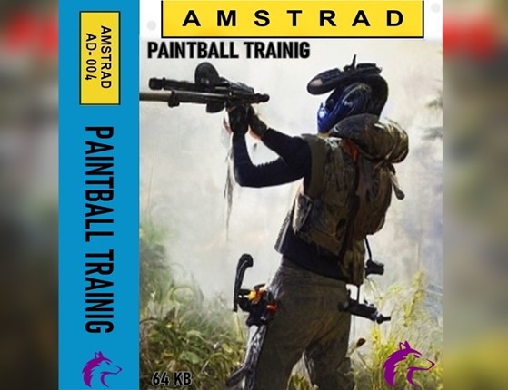 Paintball training AMSTRAD CPC Game Cover