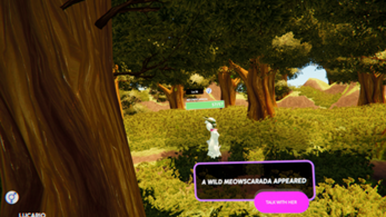 Lucario Got'em Meowscarada VR Image