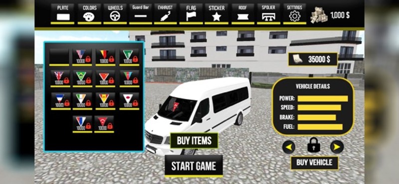 Minibus Bus Simulator Game Image