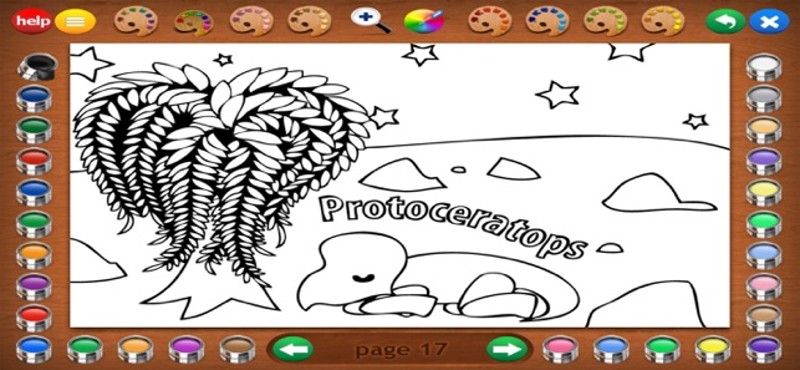 More Dinosaurs Coloring Book Image