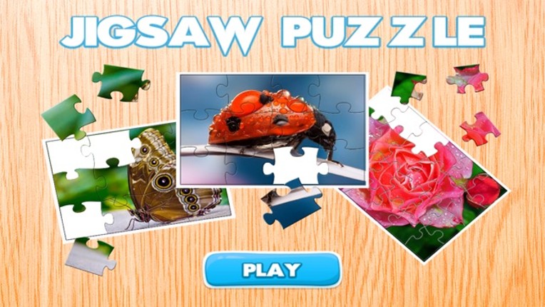 Nature Flowers and Bug Jigsaw Puzzle for Adults screenshot