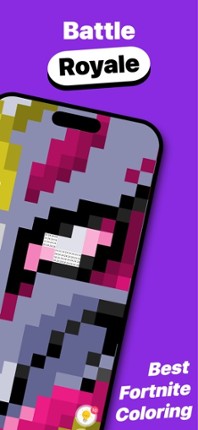 Pixel Coloring for Fortnite screenshot