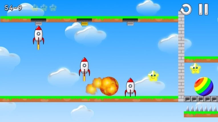 Rainbow Ball Rush screenshot