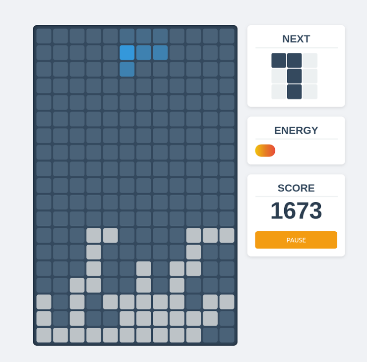 Games like Reverse Tetris