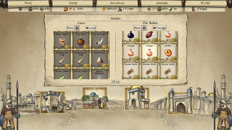 Silk Roads II: Paths of Fortune screenshot