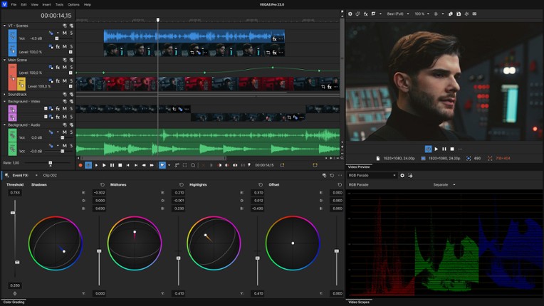 VEGAS Pro 23 Steam Edition screenshot