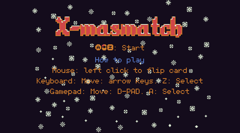 X-masmatch Game Cover