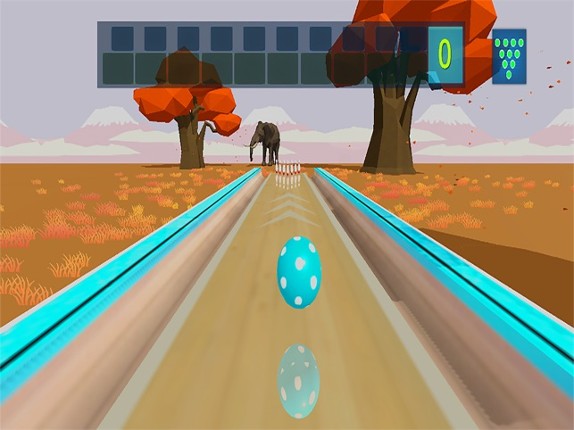 3D Bowling Outdoor Africa Game Image