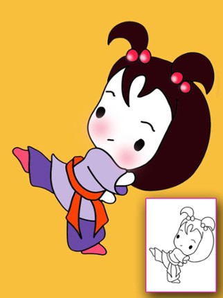 Bejoy Coloring: Sweet Doll screenshot