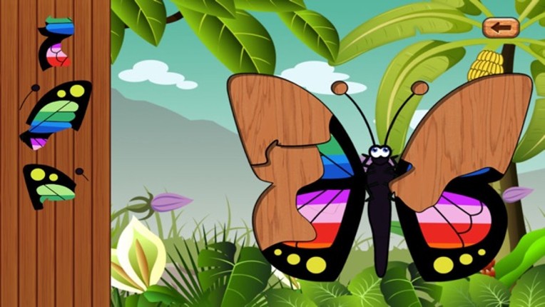 Butterfly baby games - learn with kids color game screenshot