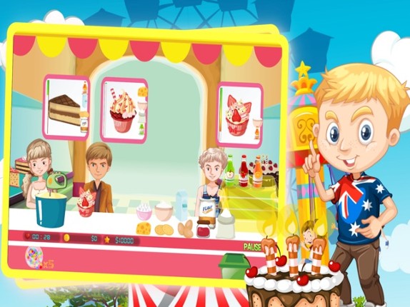 Cake Maker Shop Cooking Game For Girl screenshot